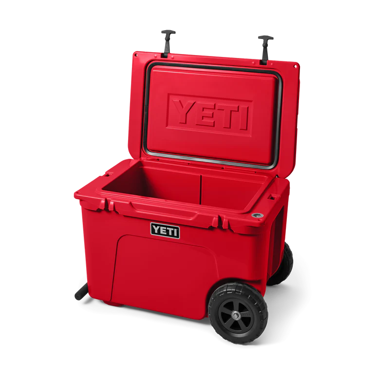 YETI Tundra Haul Wheeled Hard Cooler Rescue Red