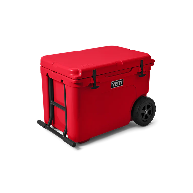 YETI Tundra Haul Wheeled Hard Cooler Rescue Red