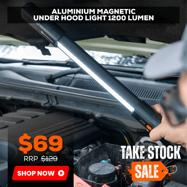 Wildtrak Aluminium 1200 Lumen Under Hood Light