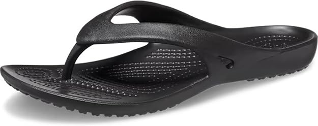 Crocs Kadee II Flip Thong Black Size Women's W7