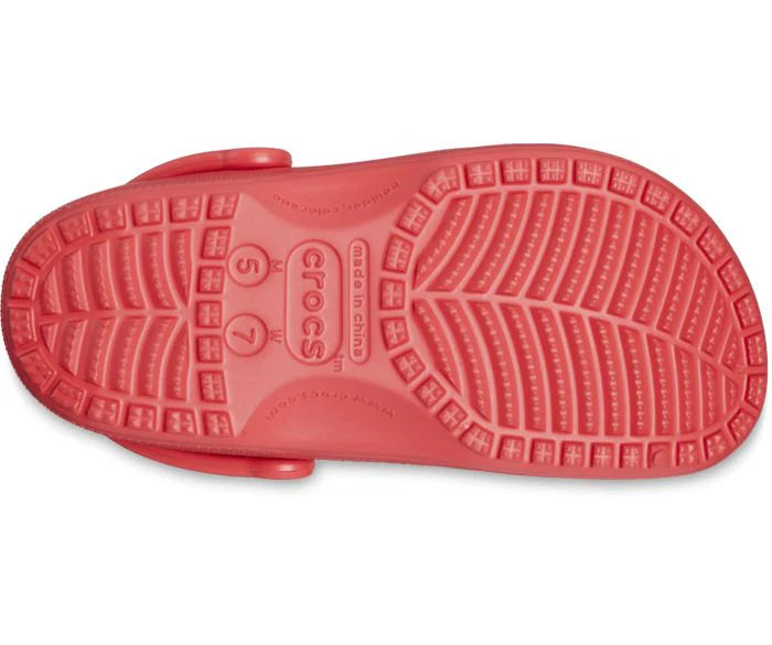 Crocs Unisex Classic Clog Varsity Red Size Men's 10 / Women's 12