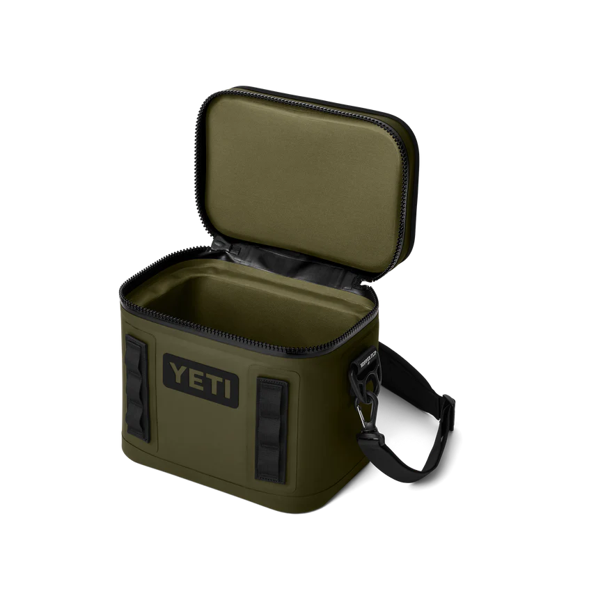 YETI Hopper Flip 8 Soft Cooler Olive/Black