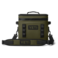 YETI Hopper Flip 12 Soft Cooler  Olive/Black
