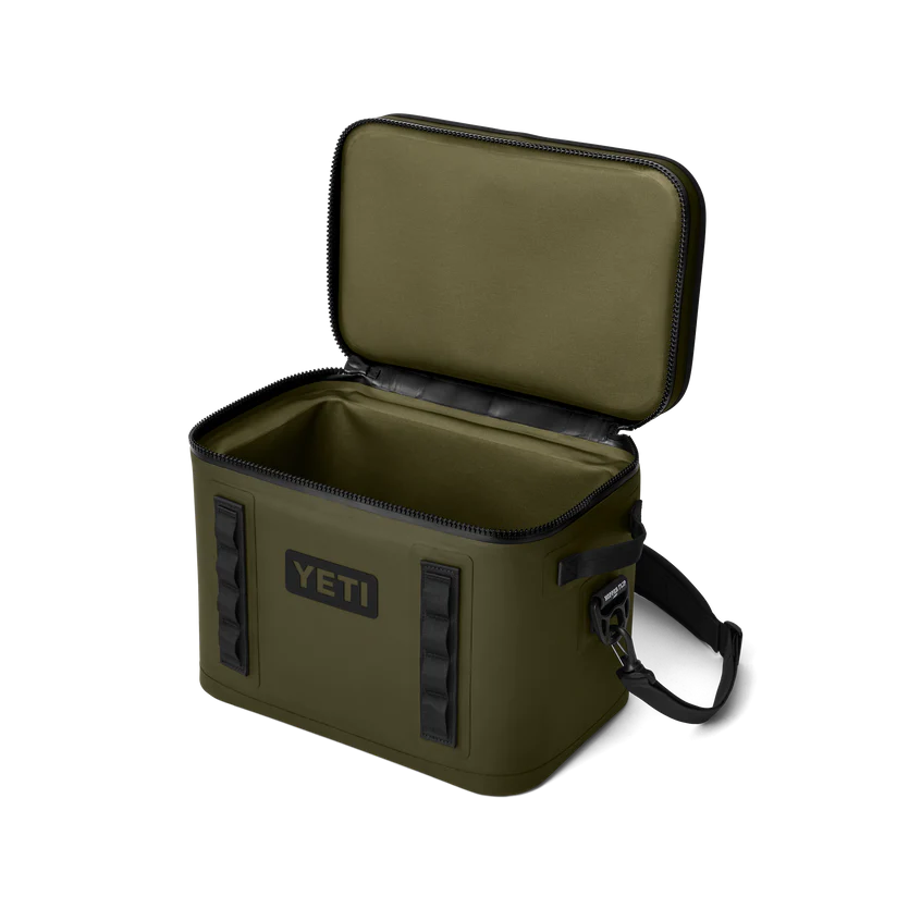 YETI Hopper Flip 18 Soft Cooler Olive/Black