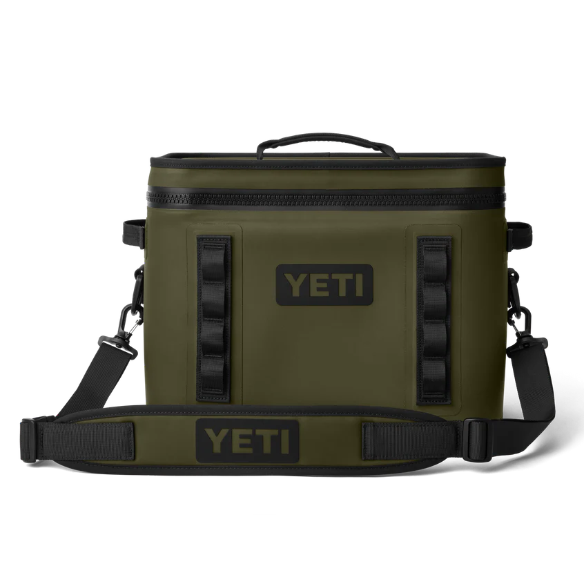 YETI Hopper Flip 18 Soft Cooler Olive/Black