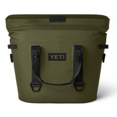 YETI Hopper M30 Tote Soft Cooler 2.0 Olive/Black
