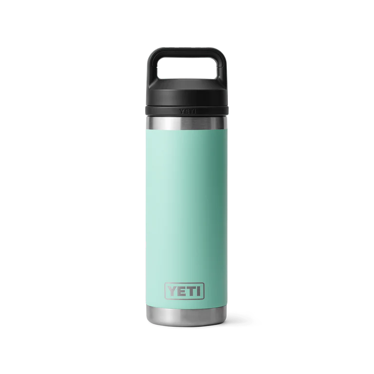 YETI Rambler 18oz Bottle Seafoam w/ Chug Cap