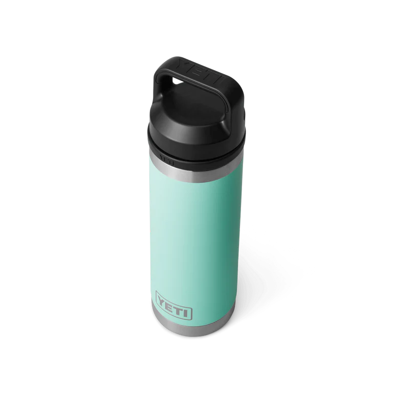 YETI Rambler 18oz Bottle Seafoam w/ Chug Cap