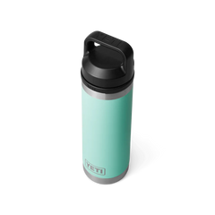 YETI Rambler 18oz Bottle Seafoam w/ Chug Cap