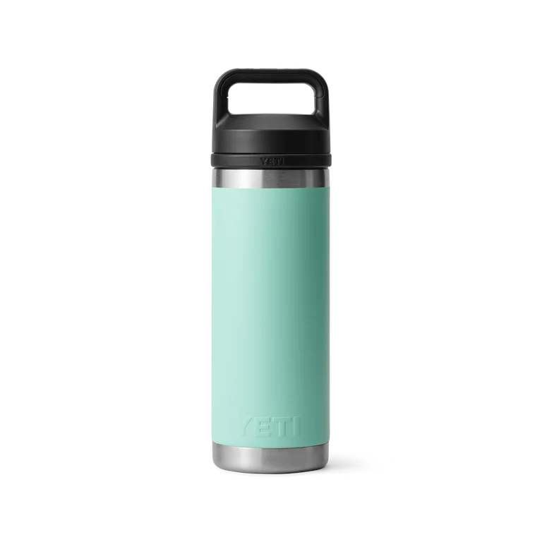 YETI Rambler 18oz Bottle Seafoam w/ Chug Cap