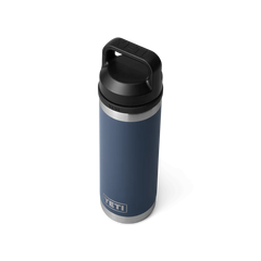 YETI Rambler 18oz Bottle Navy w/ Chug Cap