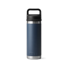 YETI Rambler 18oz Bottle Navy w/ Chug Cap