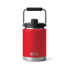 YETI Rambler Half Gallon Jug Rescue Red