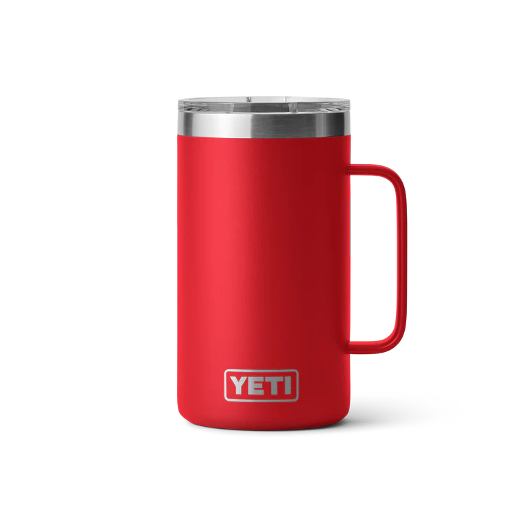 YETI Rambler 24oz Mug MS Rescue Red