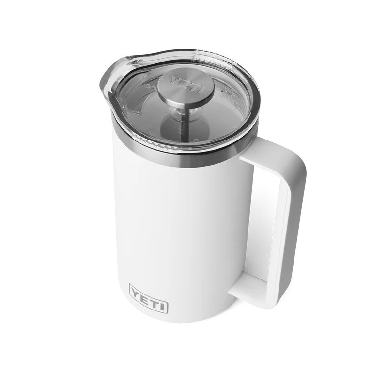 YETI Rambler 34 oz French Press White