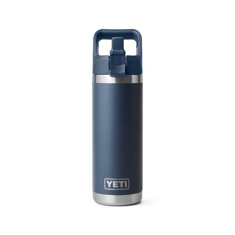 YETI Rambler 18oz Straw Bottle Navy