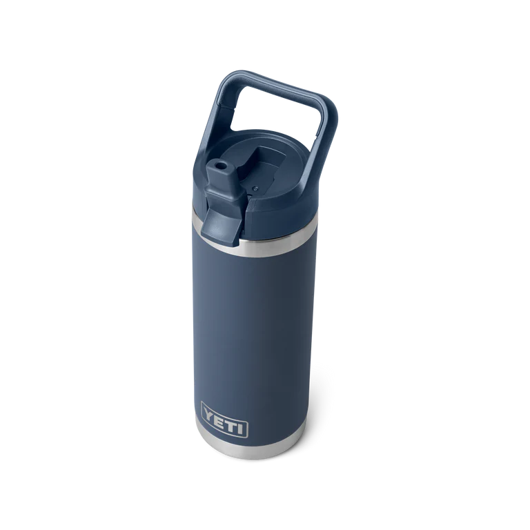 YETI Rambler 18oz Straw Bottle Navy