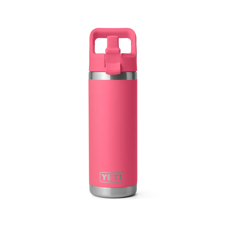 YETI Rambler 18oz Straw Bottle Tropical Pink