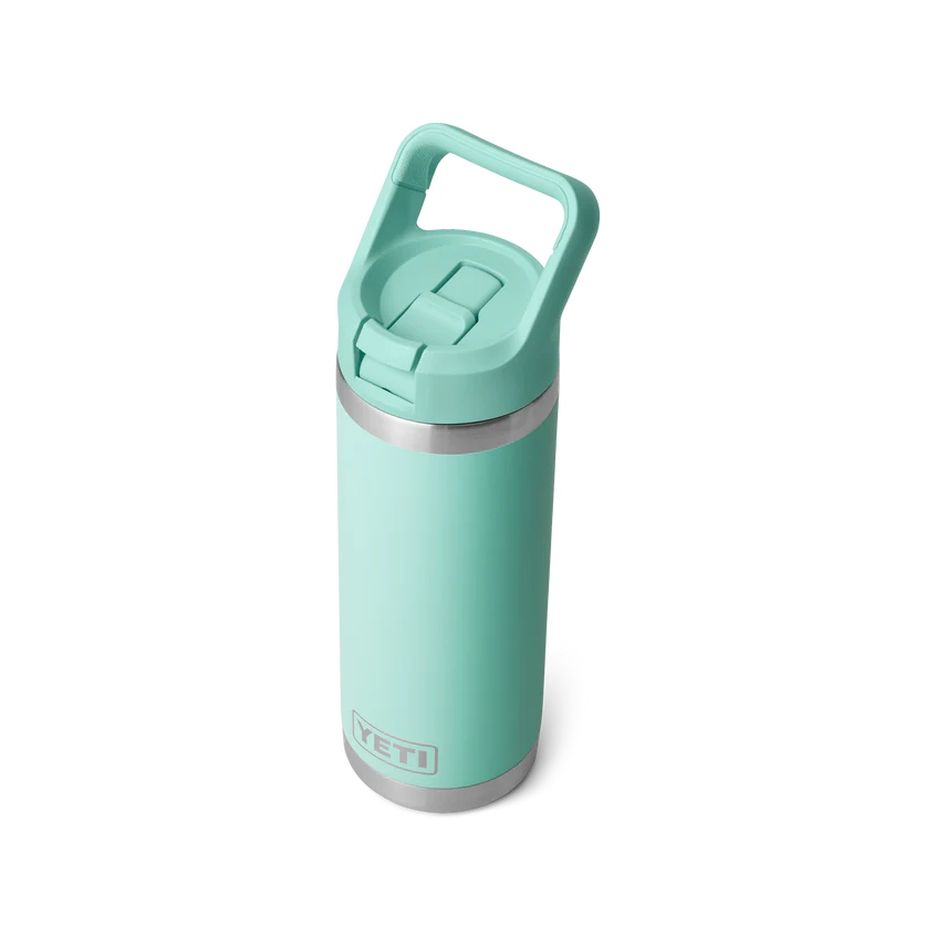 YETI Rambler 18oz Straw Bottle Seafoam