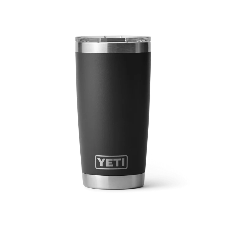 YETI Rambler 20oz w/MS Lid Black V2