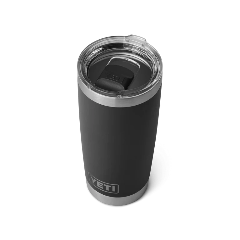 YETI Rambler 20oz w/MS Lid Black V2