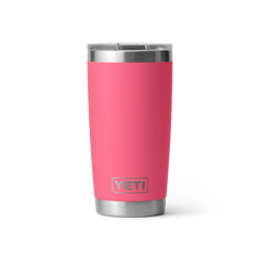 YETI Rambler 20oz Tumbler w/MS Lid Tropical Pink