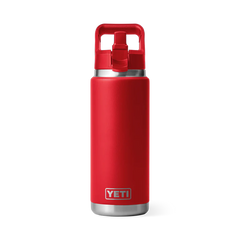 YETI Rambler 26 oz C Straw Bottle Rescue Red