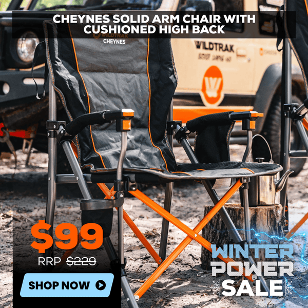 Wildtrak Cheynes Solid Arm Chair High Back
