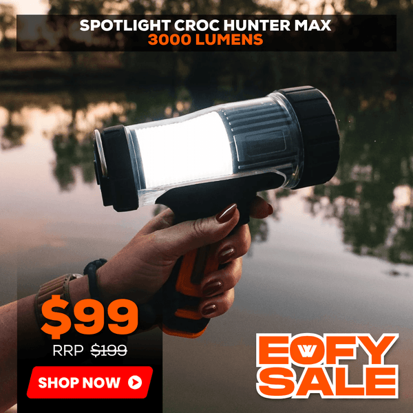 Wildtrak Spotlight Croc Hunter Max 3000 Lumens