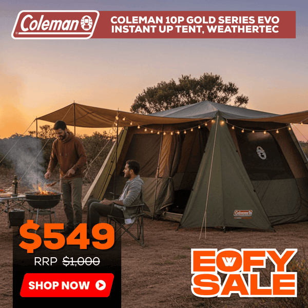 Coleman 10P Gold Series Evo Instant Up Tent, Weathertec