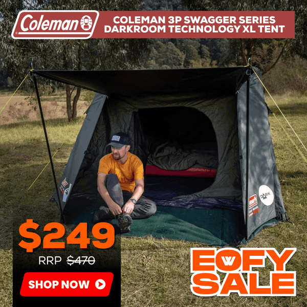 Coleman 3P Swagger Series Darkroom Technology XL Tent, Weathertec