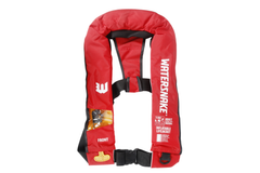 Jarvis Walker PFD Jacket Manual Inflate Level 150 With Window Red