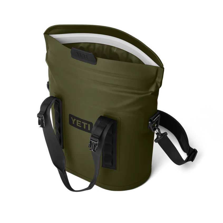 YETI Hopper M15 Tote Soft Cooler Olive/Black