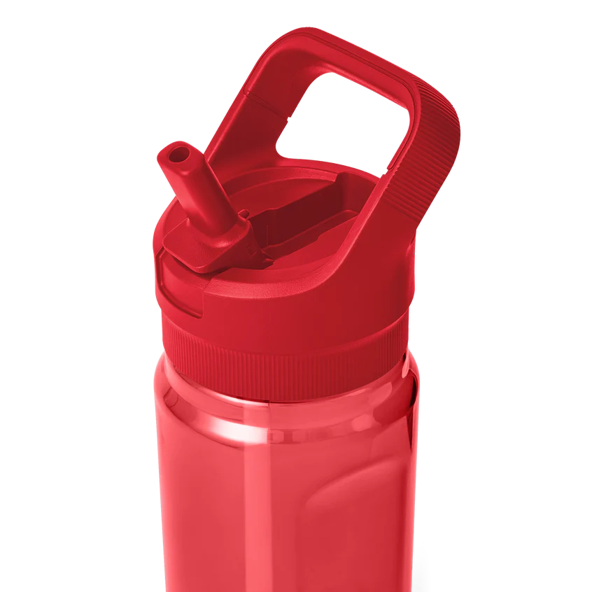 YETI Yonder Bottle Straw Cap Rescue Red