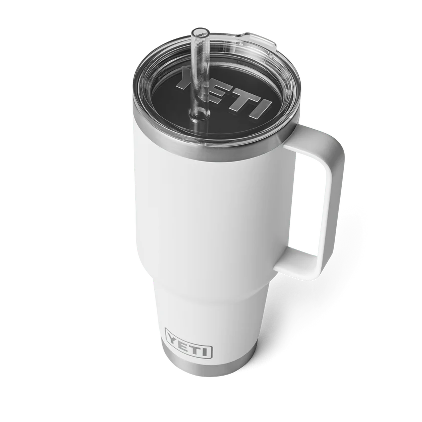 YETI Rambler 42 oz Straw Mug White