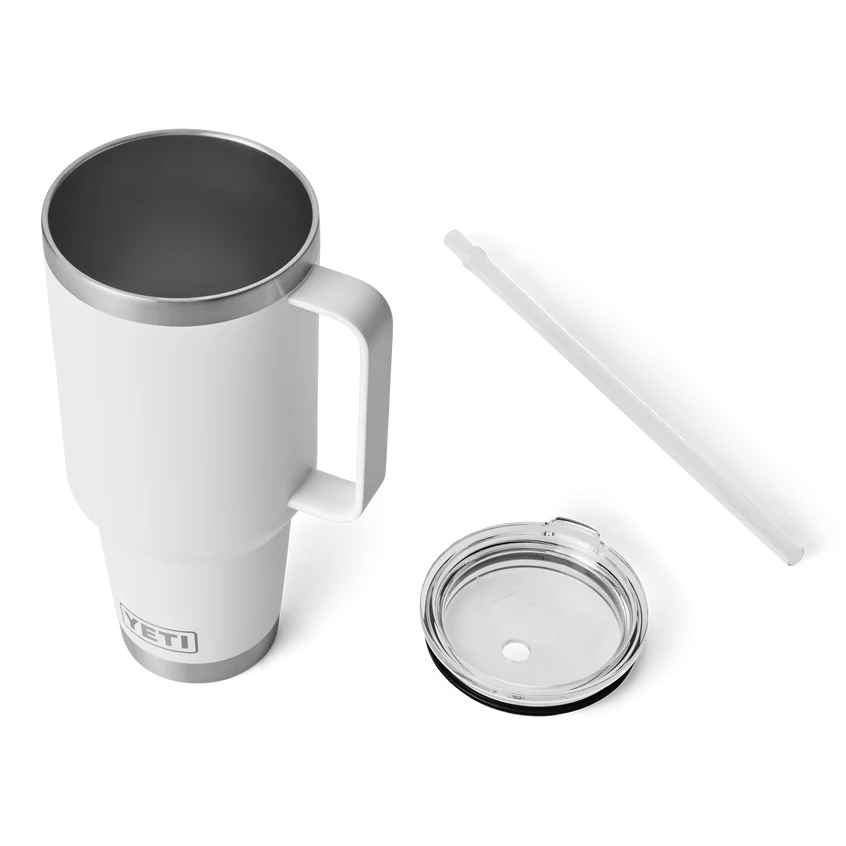 YETI Rambler 42 oz Straw Mug White