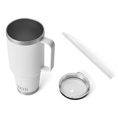 YETI Rambler 42 oz Straw Mug White