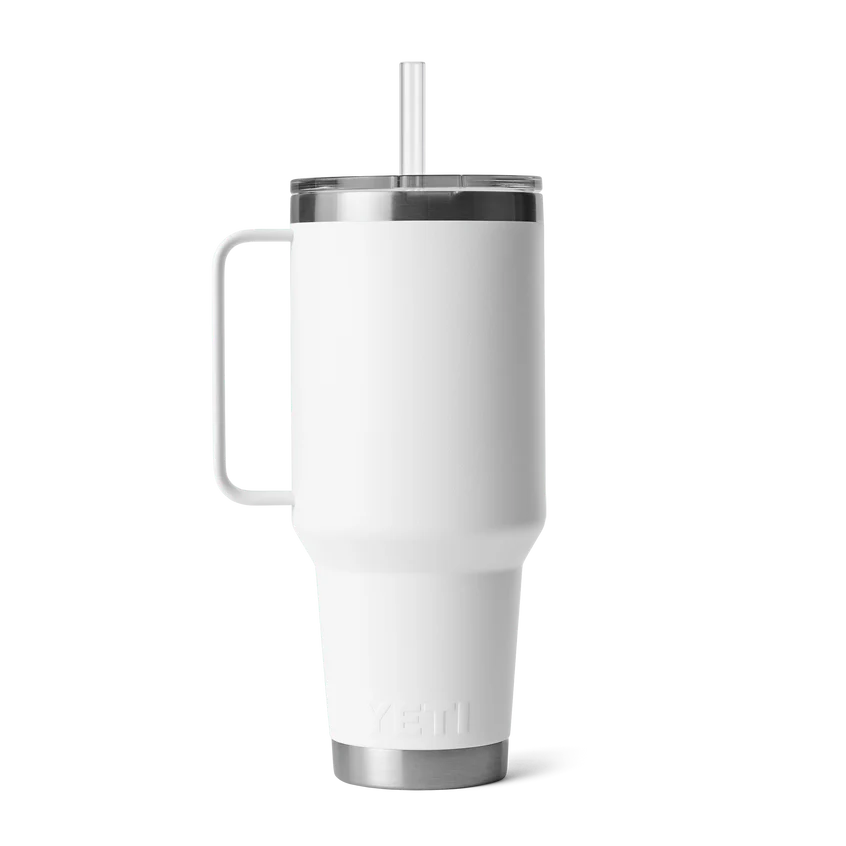 YETI Rambler 42 oz Straw Mug White