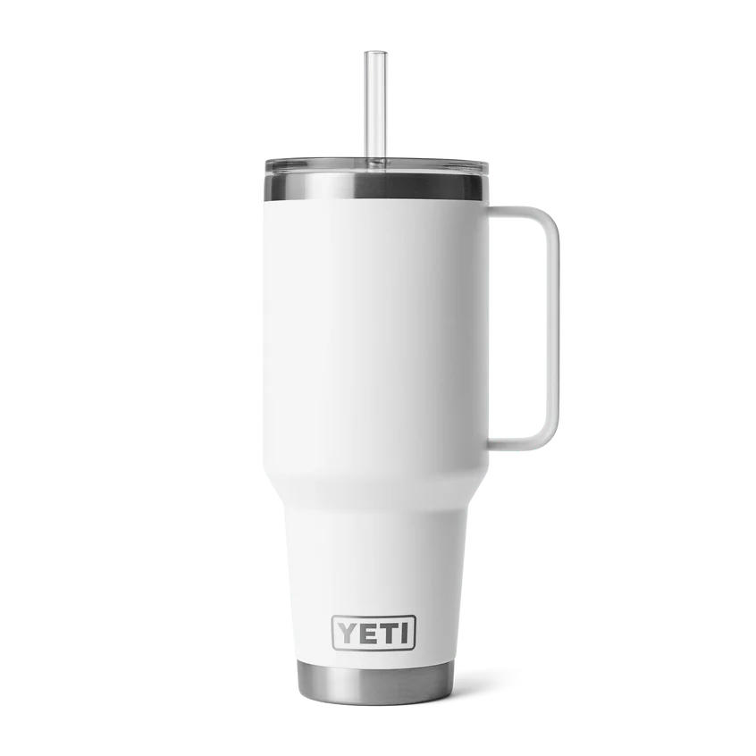 YETI Rambler 42 oz Straw Mug White