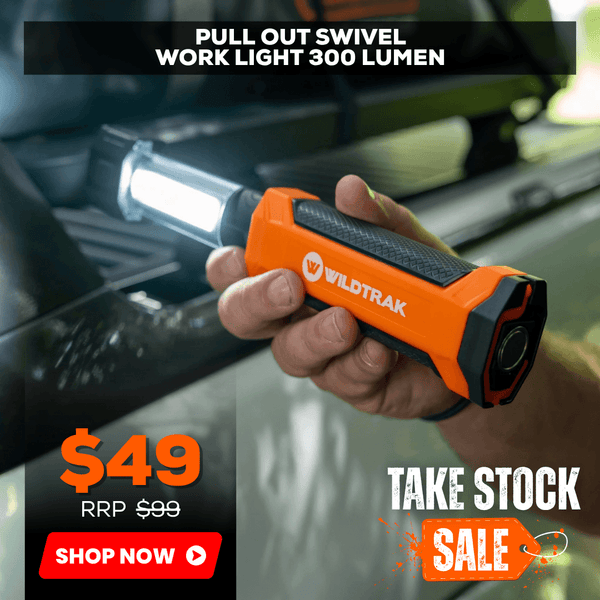 Wildtrak 300 Lumen Pull Out Swivel Worklight