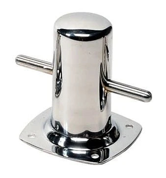 VETUS Bollard stainless steel (AISI 316) with baseplate, type Achilles 110 ACHIL110