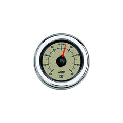 VETUS Ampmeter, cream, 12 / 24 V (+/- 80A), cut-out size Ø 52 mm (incl. shunt) AMP080N