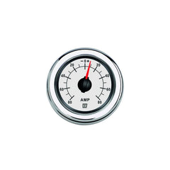 VETUS Ampmeter, white, 12 / 24 V (+/- 150A), cut-out size Ø 52 mm (incl. shunt) AMP150W