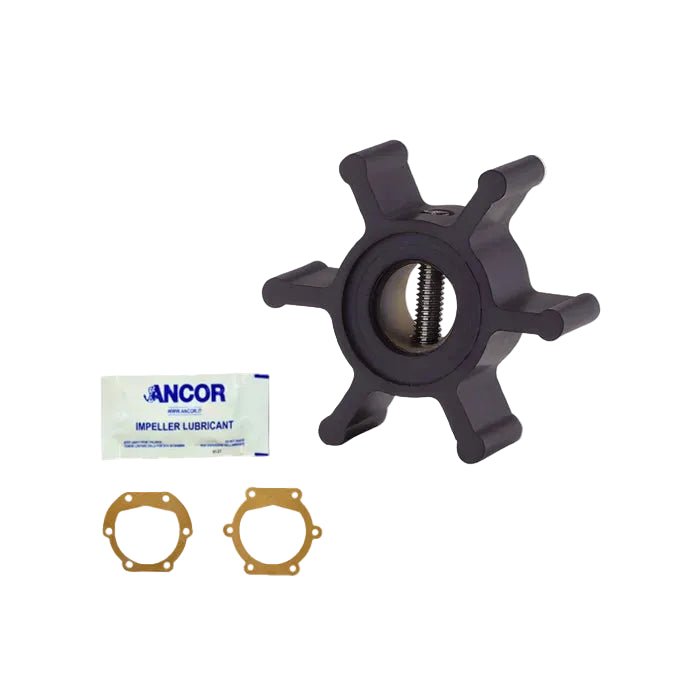 AN 3269 ANCOR Impeller Nitrile Black Water Replaces Johnson 09-1026B-9 / Jabsco 673-0003