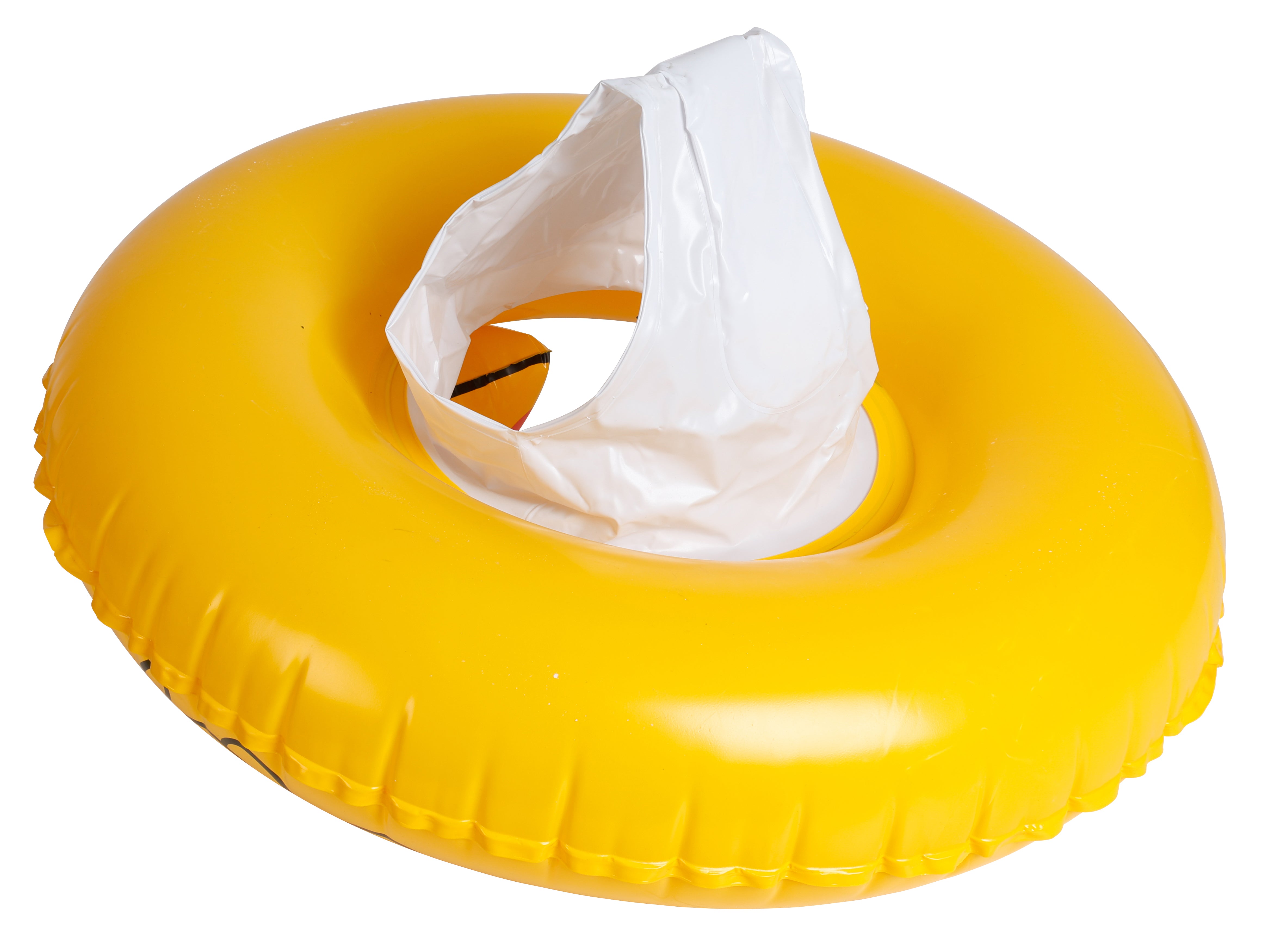 AirTime™ Kids Inflatable Duck Swim Ring with Seat 56cm - Ages 1-2yrs