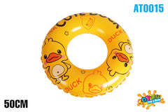 AirTime™ Kids Inflatable Duck Swim Ring 50cm - Ages 3+