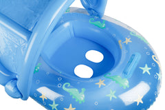 SEALIFE CANOPY BLUE BABY FLOAT 90X76CM