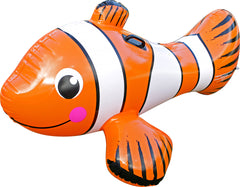 JUMBO RIDE ON CLOWN FISH 147X87X56cm