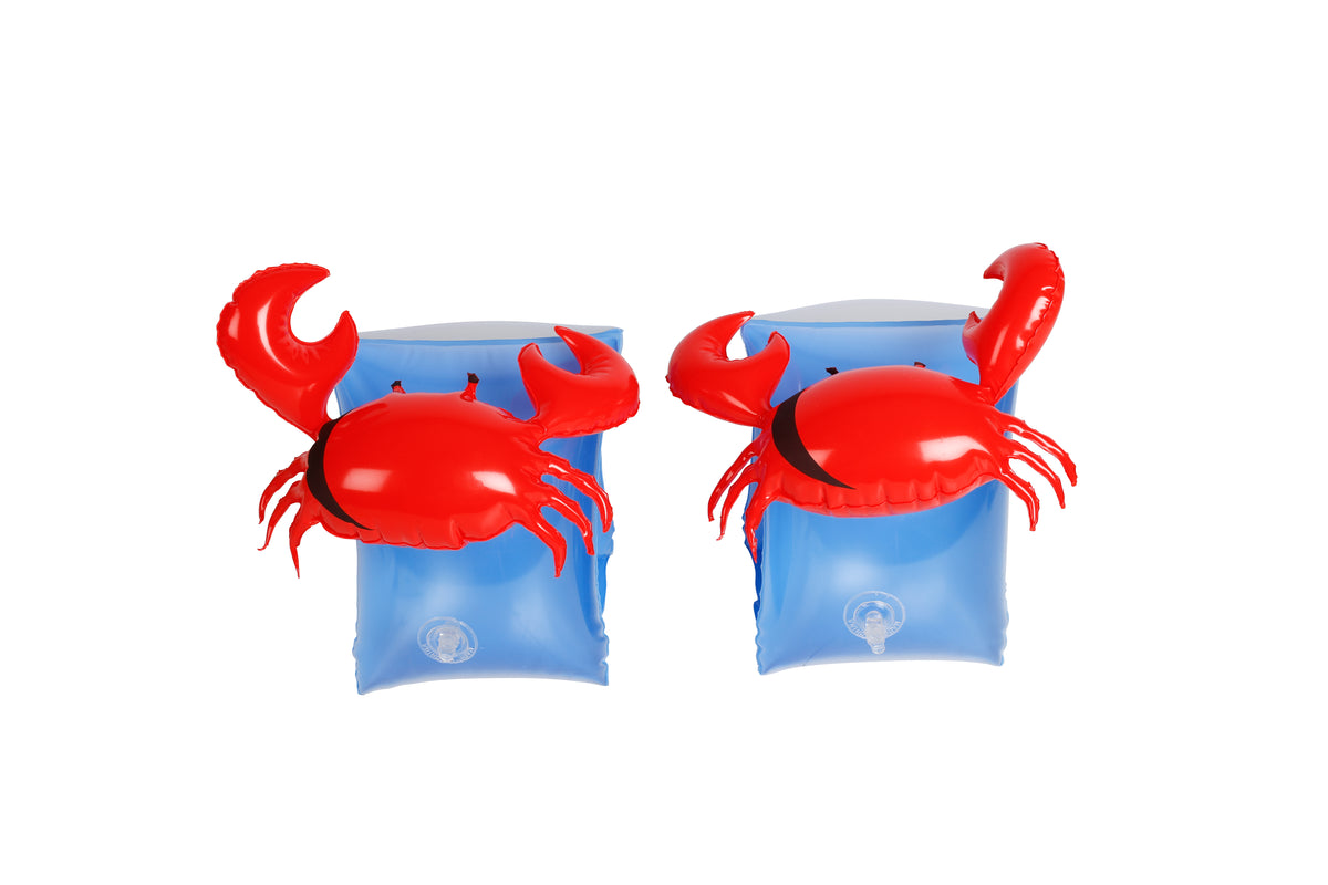 S/2 ARMBANDS 3D CRAB DESIGN 25X15CM