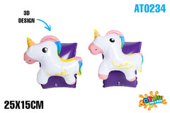 AirTime™ Inflatable 3D Unicorn Design Armbands Set of 2 - Ages 3-6yrs